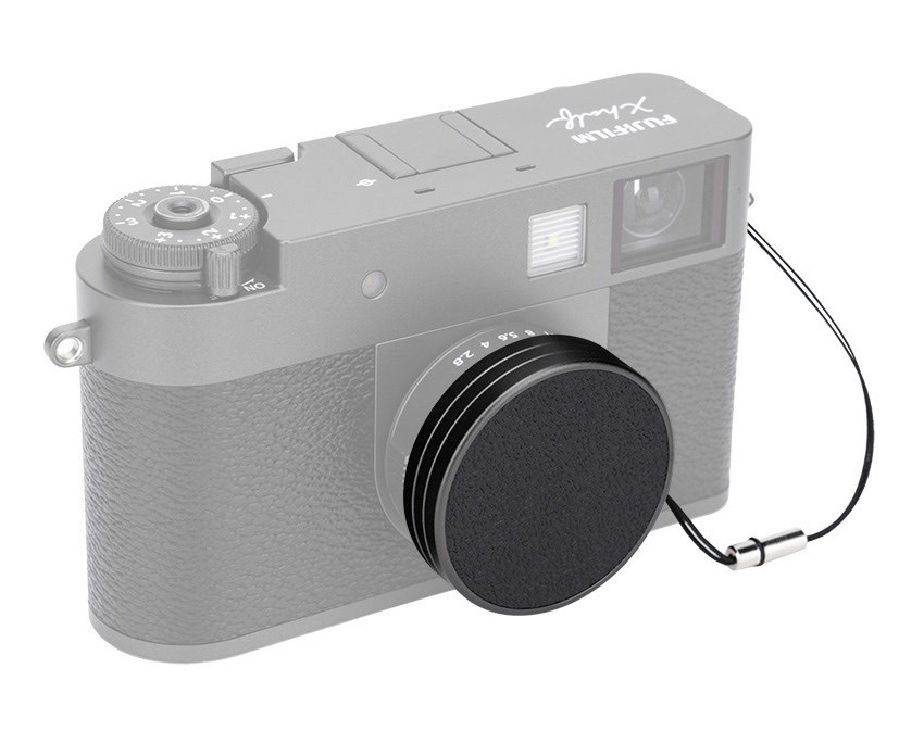 Защитная крышка объектива Fujifilm X Half (тёмно-серая)