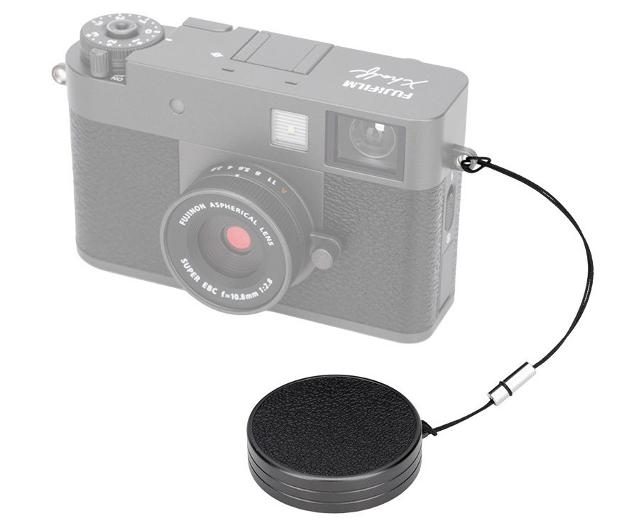 Защитная крышка объектива Fujifilm X Half (тёмно-серая)